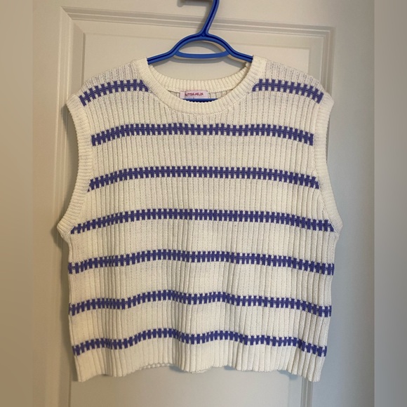 Large Buttermelon Knit Tank - Picture 1 of 2